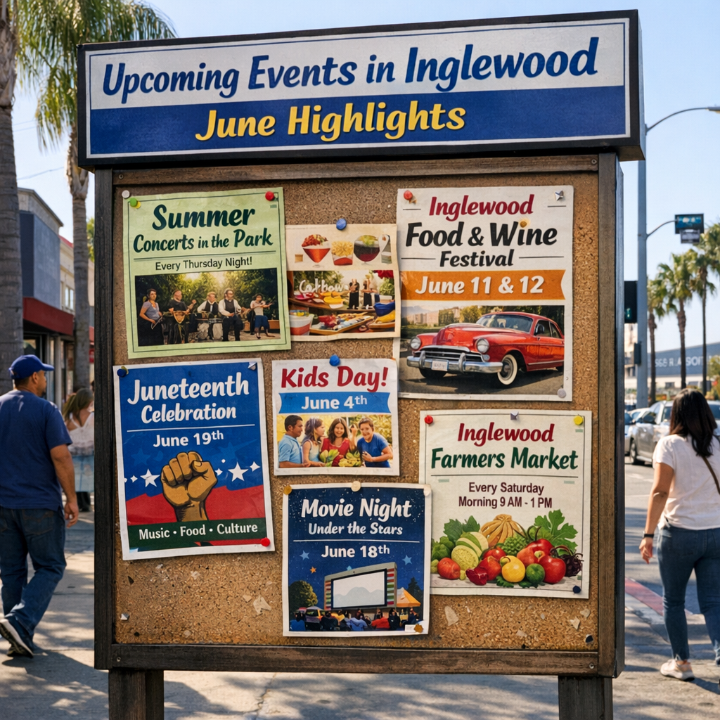 Upcoming Events in Inglewood: June Highlights